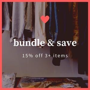 Bundle & Save 15% or more!